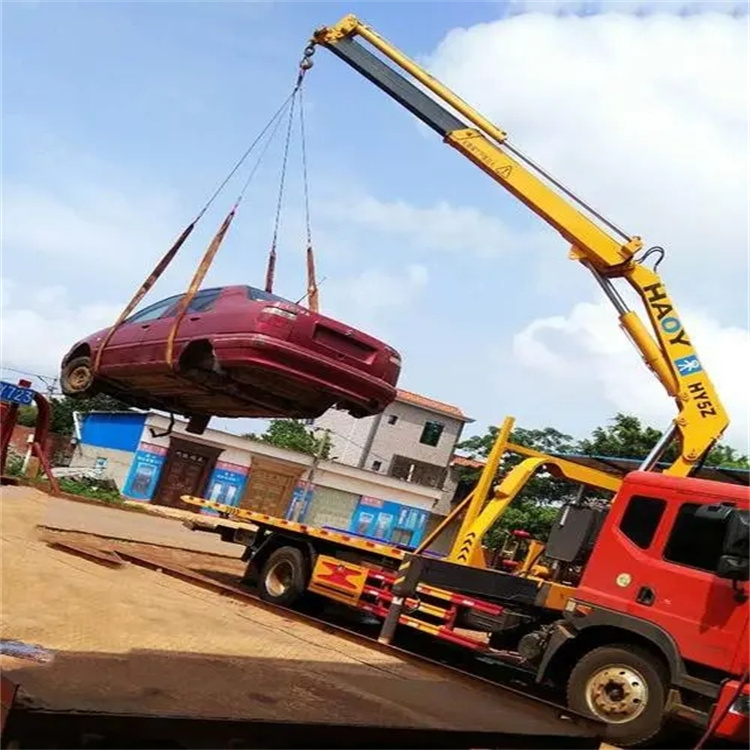 泊头吊车救援小汽车怎么吊